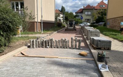 Opravené komunikace a nové chodníky. V Žabovřeskách řeší letité problémy chodců